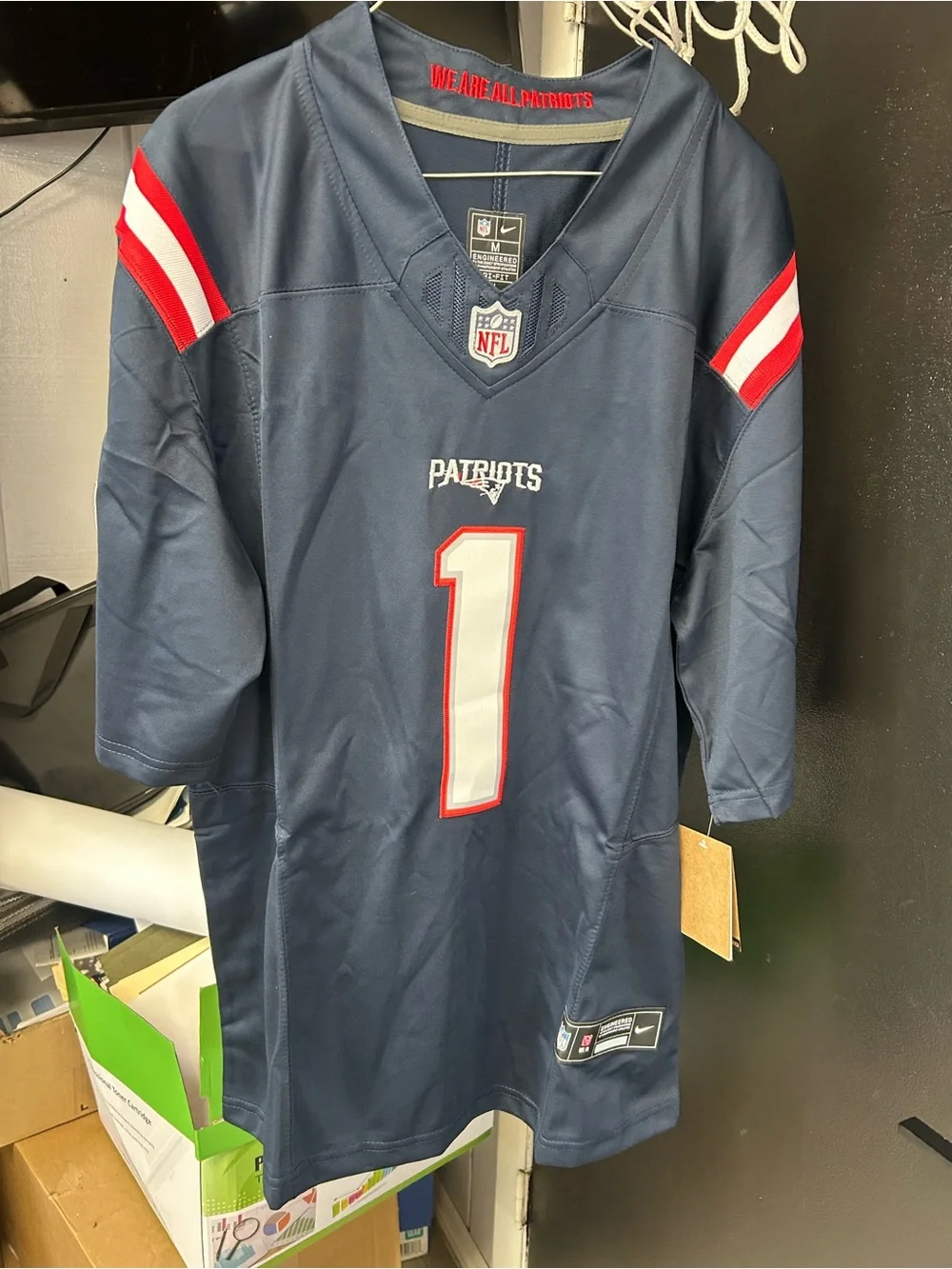 Nike New England Patriots AJ Brown jersey #1